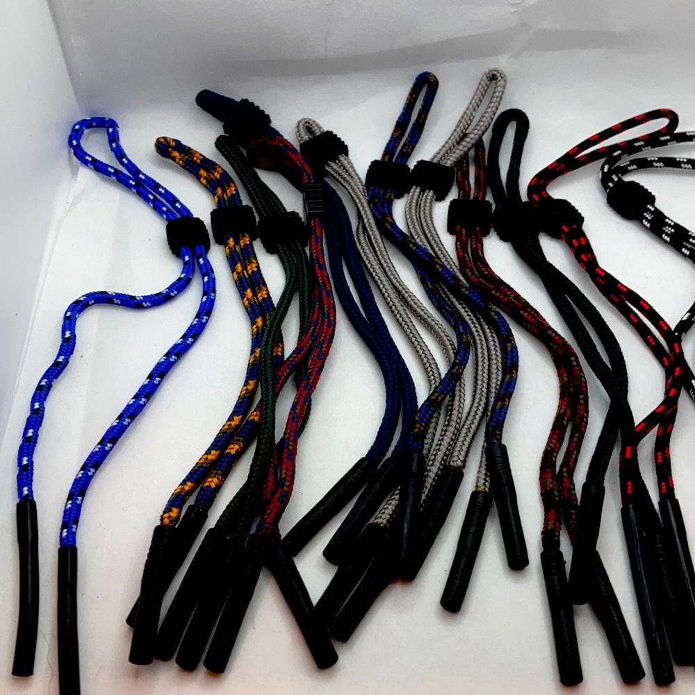 12 pack of mix colors retainers for sunglasses